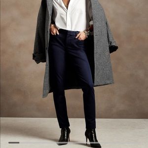 Banana Republic Navy Sloan Skinny Pants - 2R